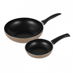 ชุดกระทะนอนสติ๊ก อีซี่ ดีไอวาย (2 ชิ้น)