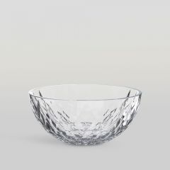 ชามแก้ว Glass bowl DIAMOND BOWL 8"  จากโอเชียนกลาส Ocean glass ชามแก้วดีไซน์สวย