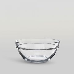 ชามแก้ว Glass bowl STACK BOWL 5" จากโอเชียนกลาส Ocean glass ชามแก้วดีไซน์สวย
