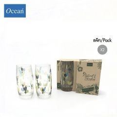 แก้วน้ำ Water glass  HP JUNGLE BIRDS_HI BALL จากโอเชียนกลาส Ocean glass แก้วดีไซน์สวย