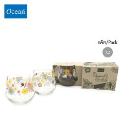 แก้วน้ำ Water glass  DP MEADOW FLOWER_LEXINGTON ROCK จากโอเชียนกลาส Ocean glass แก้วดีไซน์สวย
