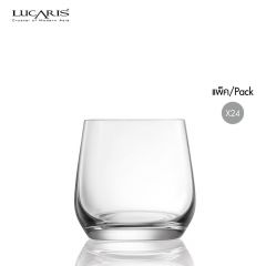 แก้วน้ำ แก้ววิสกี้ Whisky glass Water glass HONGKONG HIP ROCK 285 ml จากลูคาริส Lucaris แก้วคริสตัล Crystal