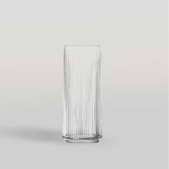 แก้วน้ำ Water glass ILLUM Hi-ball Clear 420 ml จากพอช POSHcreativeliving แก้วน้ำมินิมอลดีไซน์สวย