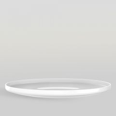 จานแก้ว KYO WHITE CLOUD PLATE 10"