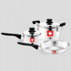 หม้อชุด 5 ชิ้น จรวด