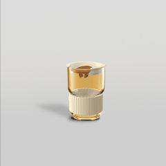 แก้วน้ำ Coffee Lover Personal Glass 460 ml - Light Brown