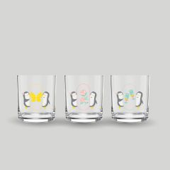 ชุดแก้วน้ำ Penguin Passion Drinking Set 285 ml - Pink