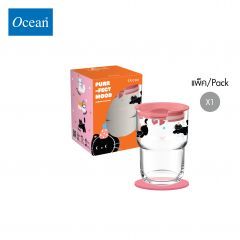 แก้วน้ำ PURR-FECT PERSONAL GLASS 460 ML - PINK