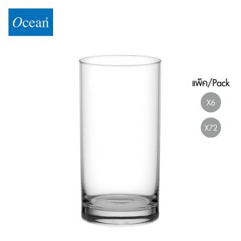 แก้วน้ำ Water glass FIN LINE HI BALL 280 ml จากโอเชียนกลาส Ocean glass แก้วน้ำ ราคาดี