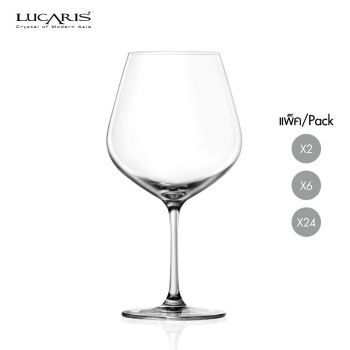 แก้วไวน์แดง Red wine glass TOKYO TEMPTATION BURGUNDY 740 ml จากลูคาริส Lucaris แก้วไวน์คริสตัล Crystal