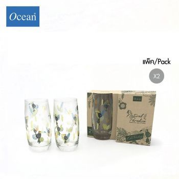 แก้วน้ำ Water glass  HP JUNGLE BIRDS_HI BALL จากโอเชียนกลาส Ocean glass แก้วดีไซน์สวย