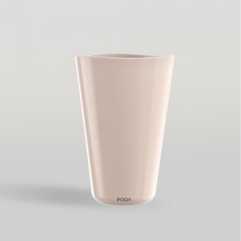 แก้วน้ำ Water glass BRIO Pink Sand Hi Ball 370 ml จากพอช POSHcreativeliving แก้วน้ำดีไซน์สวย