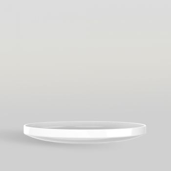 จานแก้ว KYO WHITE CLOUD SAUCER 6"