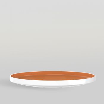 จานแก้ว KYO SMOKED SALMON PLATE (M) 8"