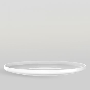 จานแก้ว KYO WHITE CLOUD PLATE 10"