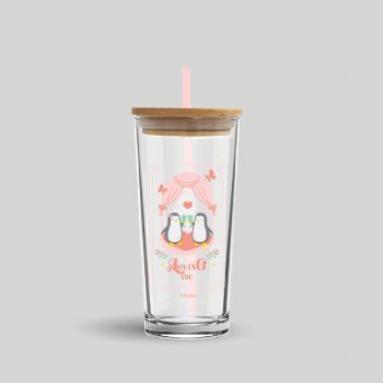 แก้วน้ำ Penguin Passion Personal Glass 570 ml - Pink