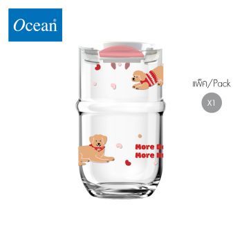 The Paw Companions  - เซตแก้วน้ำ More Dogs More Hugs Personal glass 650 ml
